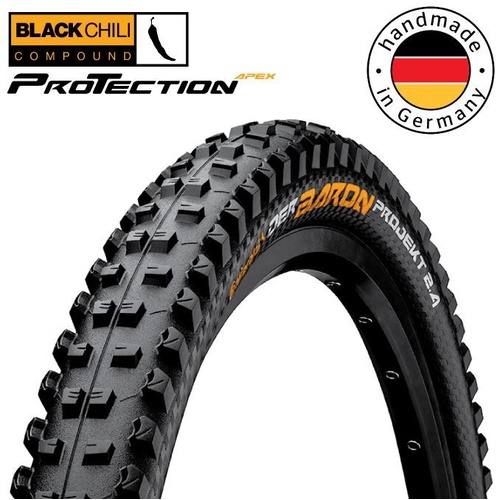 Continental 27.5x2.6 Baron Projekt Tubeless Ready Folding Tyre