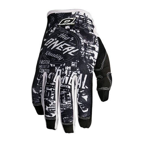 Oneal Mx Gear Jump Wild Black/Whit Motocross Dirt Bike Adult & Youth Gloves 2016