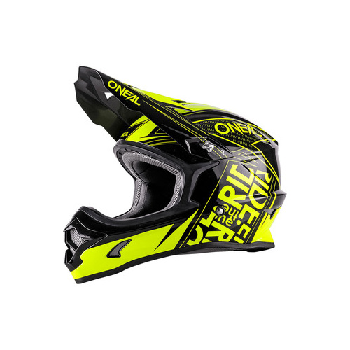 Oneal 2018 3 Series Fuel Helmet Black/Hi-Viz Adult