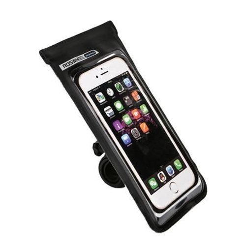 Universal Smart Phone Handlebar Mount, Zip lock closure, 100% waterproof 21x10.5x1.5cm Road MTB Hybrid