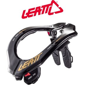 Leat Neck Brace 3.5 S/M Black