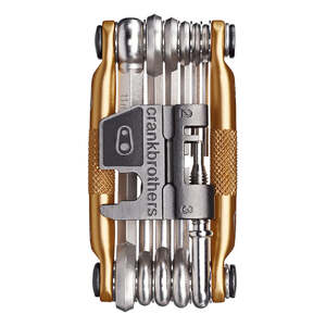 Crank Brothers M Series Multi Tool - Gold Plated - M17