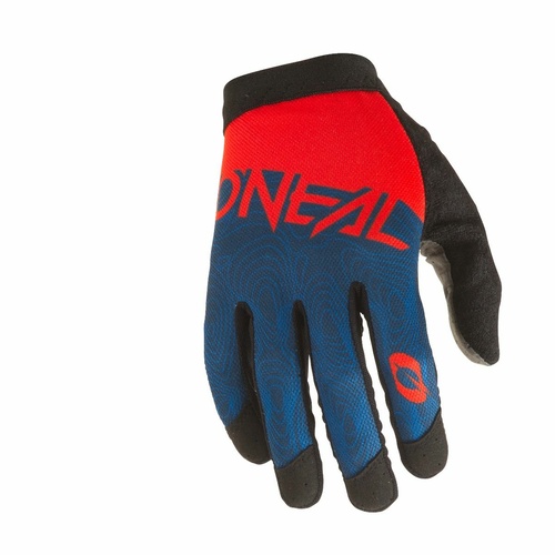 Oneal AMX Altitude Red/Blue MX Gloves 