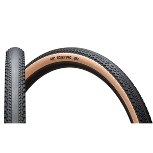 "NEW" - 700 x 47C | IRC Boken Pro TLR Gravel Tyre | 47-622 | 120 TPI | 36-44 PSI | Tubeless Ready | Hookless Compatible | Black/Tan