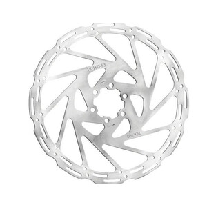 DISC ROTOR - Tektro, 180mm, TR53 T:1.8mm, stainless, w/T25 torque 6 bolts, Anti vibration rotor for 4 piston brakes