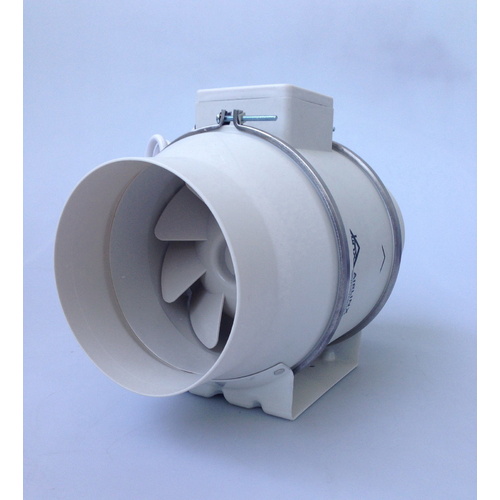 150Mm 6 Turbo Fan 2 Speed Inline Fan Industrial Supply Exhaust Fan