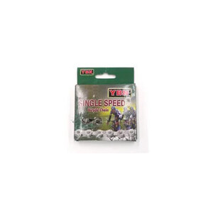 CHAIN 1/2 x 1/8 x 96L, Single Speed, Nickel, SILVER (YBN S-410)