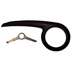 CHAIN GUARD For 26-28" Bikes Up to 48T Plastic BLACK