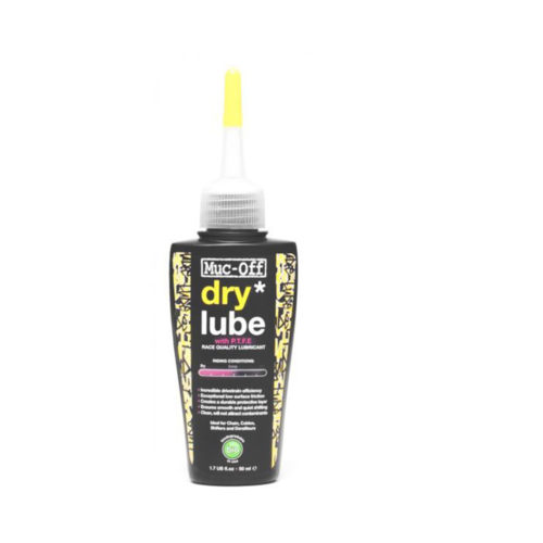 Muc-Off Dry Chain Lube 50ml Bottle Chain Lubricant MTB Road Bike PTFE Lubricant