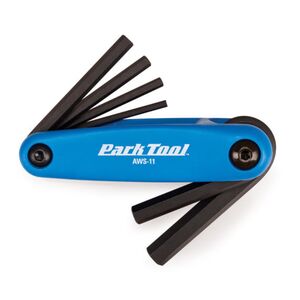 Park Tool AWS-11 Fold Up Hex Wrench Set