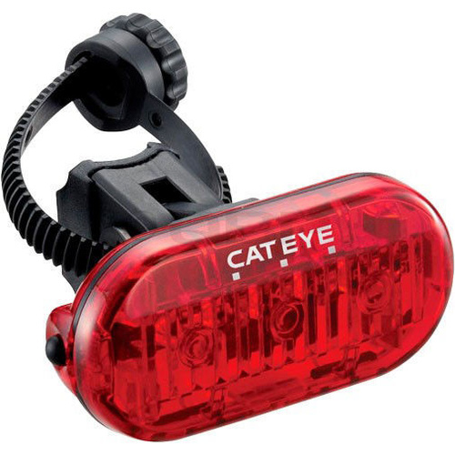 CatEye Tl-Ld135-R Omni 3 Rear Tail Light Taillight Flashing Led Bike Red