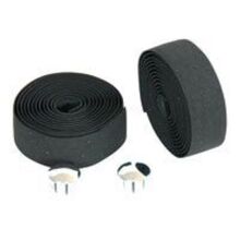 Handlebar Tape Cork-Cushion Black Road