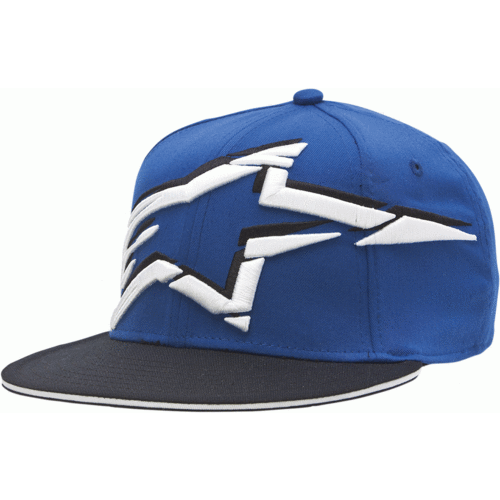 Alpinestars Blue Roosted Flat Peak Flexfit Cap