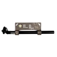Seat Post Micro adjust BLACK - 25.4 x 400mm