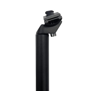 SEATPOST 27.2 x 400mm, Micro-Adjust, Alloy, BLACK finish