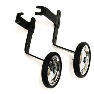TRAINING WHEELS 12-20, BLACK - Heavy Duty