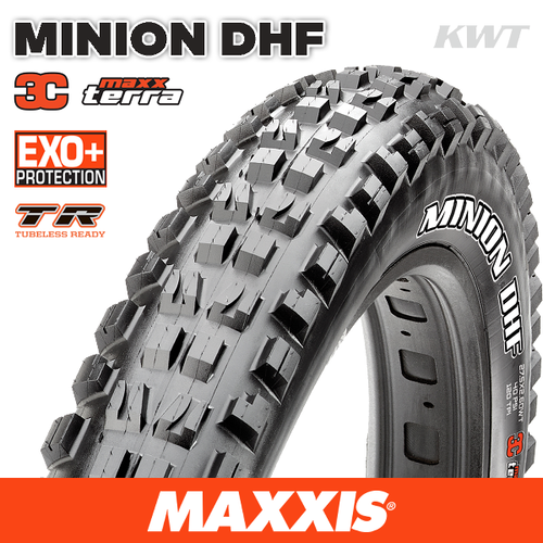 Maxxis Minion DHF 29 x 2.50 WT Folding 120 TPI EXO+ Casing 3C Maxx Terra TR