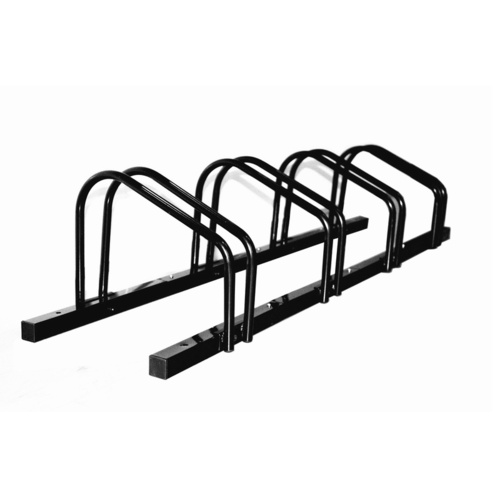 Velobici 1 - 4 Bike Floor Parking Rack Storage Stand Bicycle Black