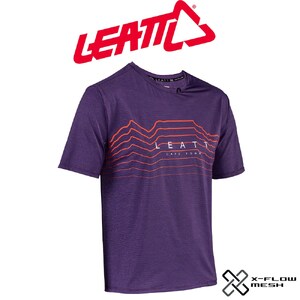 Leatt Jersey Mtb Trail 1.0 X-Flow Velvet Medium