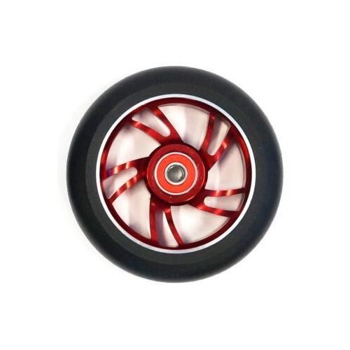 Scooter Wheel Alloy 110mm incl abec-9 bearing RED core