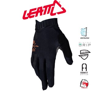 Leatt Glove Mtb 1.0 Gripr Women Stealth Small