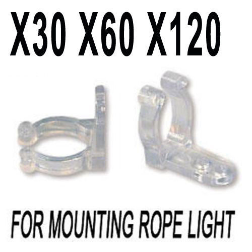 Rope Light Gutter Hooks / Clips - Specially For Christma Tube Liights 11Mm--13Mm