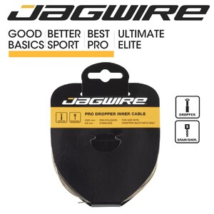 Jagwire Pro Dropper Kit Inner Cable 0.8Mm Polished Stainless