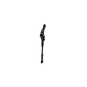 KICKSTAND 24-28 Adjustable, Seat/Chain Stay Mount, Alloy BLACK, Disc brake compatible