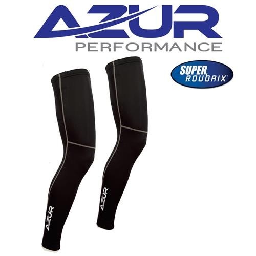 Azur Performance Superroubaix Leg Warmers Black