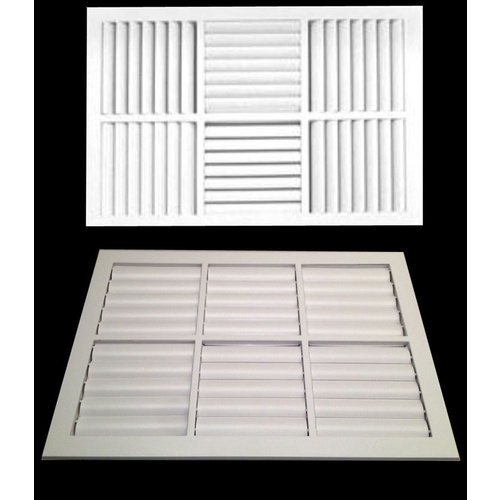 6 Way Vent Multi-Directional Outlet Face 585X405Mm Outlet Aircon Heating&Cooling