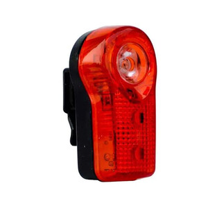 LIGHT Rear, 3 function 0.5watt, BATTERIES included, mounting Bracket included