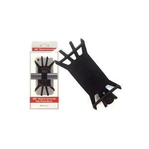 PHONE HOLDER - Rubber Wrap Mount with Swivel Function
