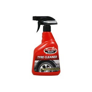 2xTyre Cleaner 500ml (PE Bottle Spray) Removes Brown Residue from Tyres