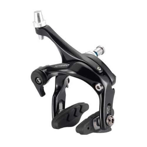 Tektro BRAKE - Caliper Road Brake 39-51mm Reach Dual Pivot Alloy Q/R Recessed BLACK (Front Only) Quality TEKTRO Product