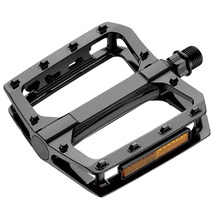 VP PEDALS 9/16" BMX Platform Pedal one pc alloy BLACK