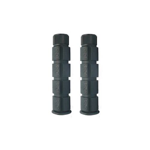 Grips 120mm BLACK Kratton rubber MTB Hybrid