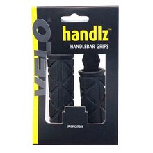 GRIPS - SHIFTER X-cut design KRATON BLACK - 80mm/102mm for GRIP SHIFT w/plug