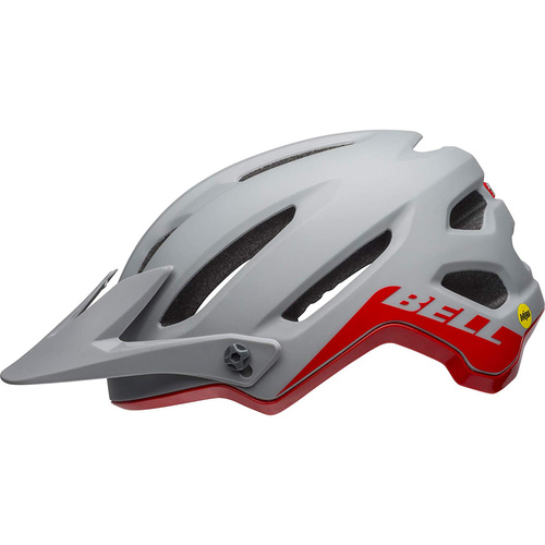Bell 4Forty MIPS Adult MTB Bike Helmet Matte/Gloss Gray/Crimson
