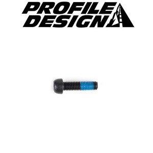 Bolt M6x18 Black CP Mushroom Cap