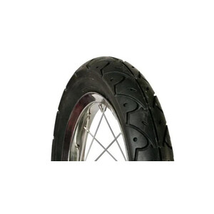 TYRE 12.1/2 x 1.75 x 2.1/4 BLACK, SLICK (47-203) Quality Vee Rubber Tyre