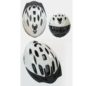 CHASER HELMET - GLOSS WHITE, Australia Standards Approved -- MEDIUM / LARGE (58-62cm)