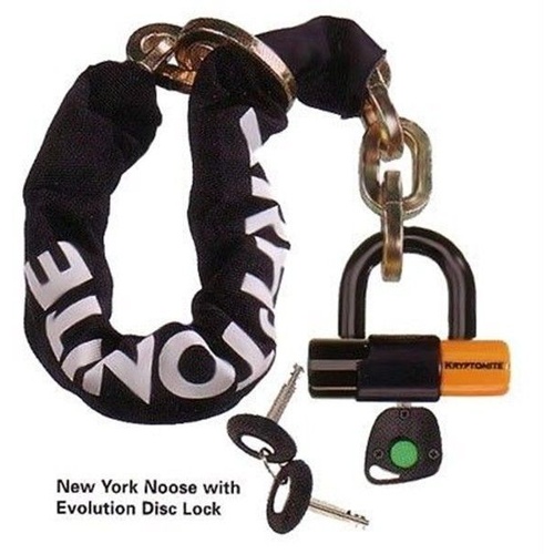 Kryptonite Heavy Duty New York Legend Noose Chain & Bike Lock 12Mm X 130Cm