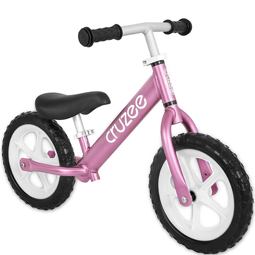 Cruzee Two 12" Aluminium Balance Kids Bike Bicycle Pink