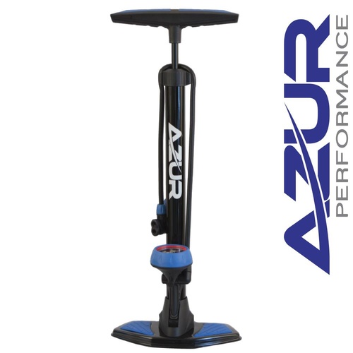 Azur SP45 Floor Bike Pump 160 psi Durable steel barrel