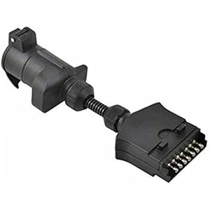 Trailer Adapter Plug 7 PIN Round Female to Flat Male Caravan, Boat Connector