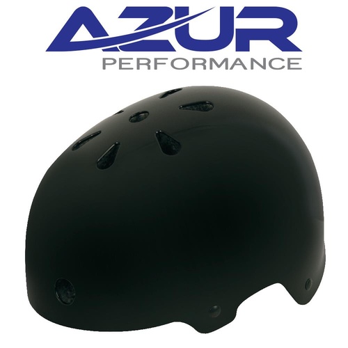 Azur HELMET U80 GLOSS BLACK MEDIUM 55-58CM