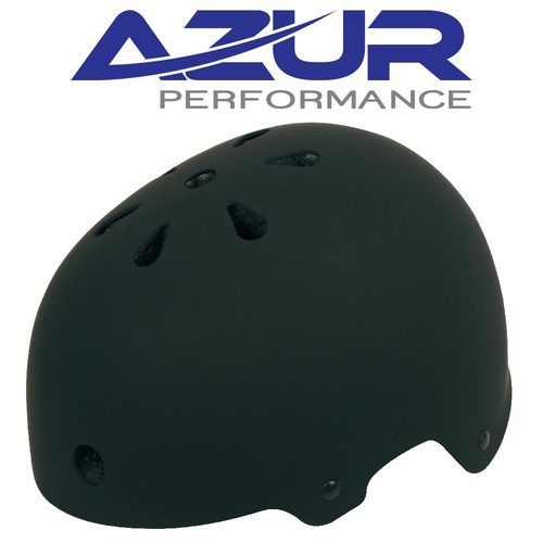 Azur HELMET U80 MATT BLACK LARGE 58-61CM