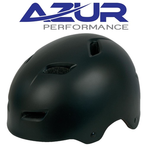 Azur HELMET U85 BLACK LARGE 59-61CM