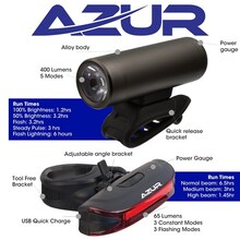 Azur USB Mars Light Set 400/65 Lumens