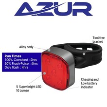 USB Strobe 10 Lumens Tail Light